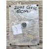 Image 2 : SALVAGED 2002 HONDA CIVIC ECM