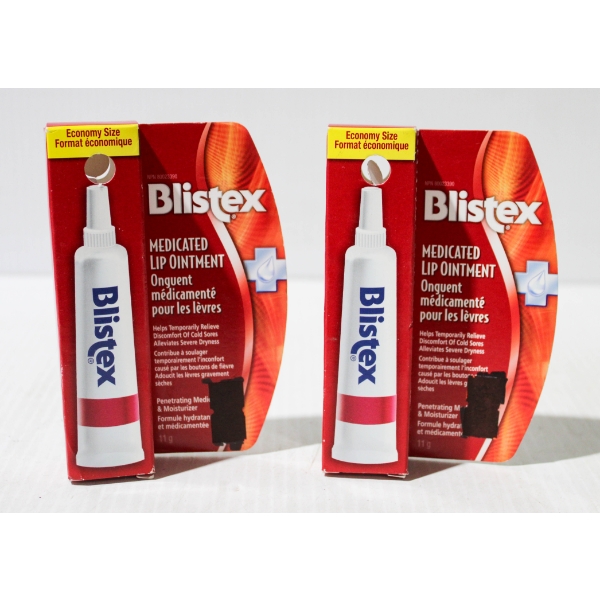 2 X 11G BLISTEX MEDICATED LIP OINTMENT 