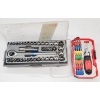 Image 1 : NEW 3/8" SOCKET SET & 22 PC SCREWDRIVER SET