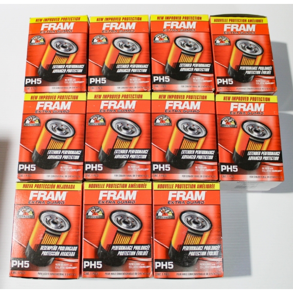 11 FRAM PH5 OIL FILTERS
