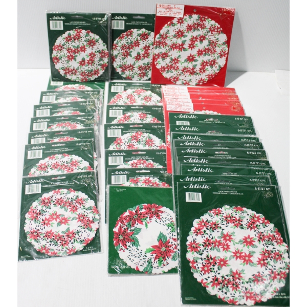 200+ NEW LACE PAPER DOILIES - ASST. SIZES