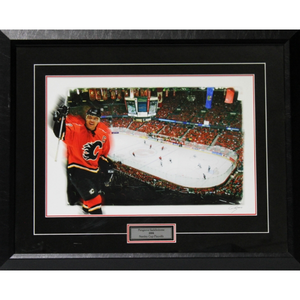 2004 STANLEY CUP PLAYOFFS PENGROVE SADDLEDOME PRINT