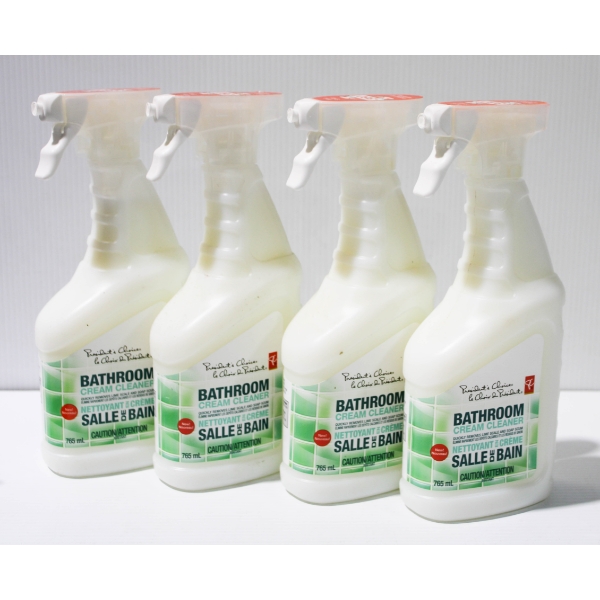 4 X 765ML PRESIDENT'S CHOICE BATHROOM CLEANER