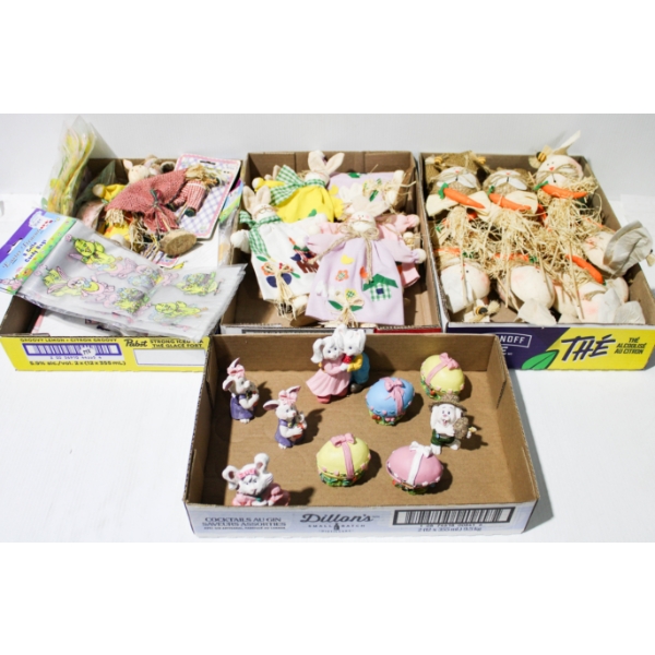 NEW EASTER DECORATIONS & FIGURINES