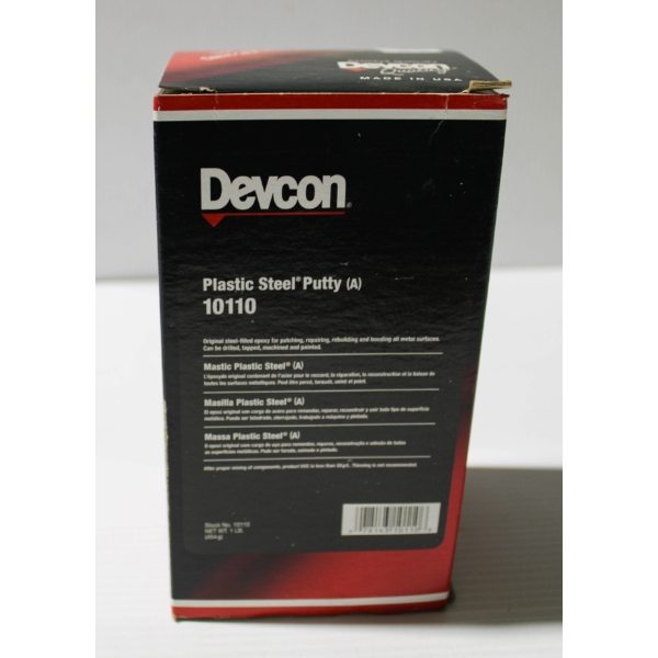 NEW DEVCON PLASTIC STEEL PUTTY - 10110