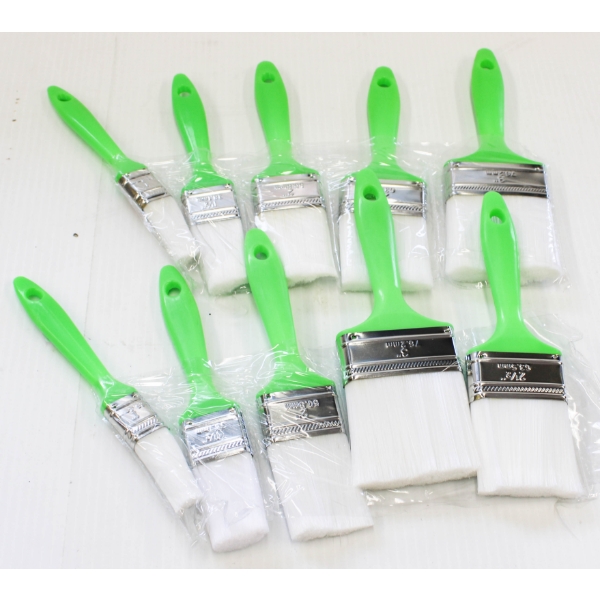 10 NEW PAINT BRUSHES