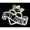 Image 1 : .925 SILVER BEST FRIEND HEART PENDANT