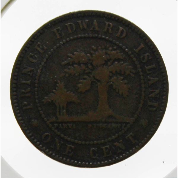 1871 PRINCE EDWARD ISLAND VICTORIAN LARGE PENNY