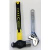 NEW HAMMER & ADJUSTABLE WRENCH 12"