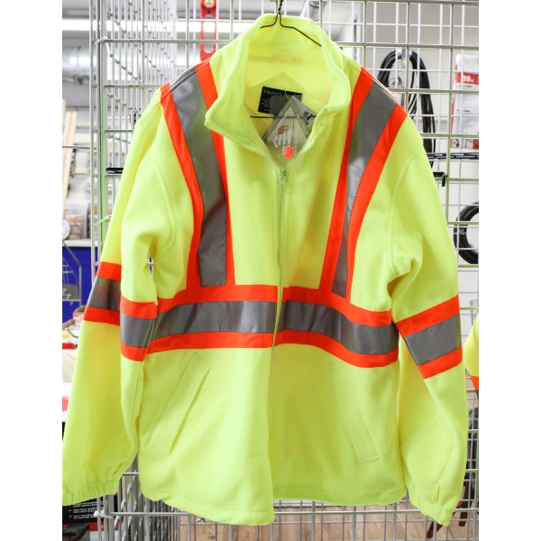 NEW WESTERN CLASSIC 3M FLEECE HIGH-VIZ JACKET W/ TAGS XL