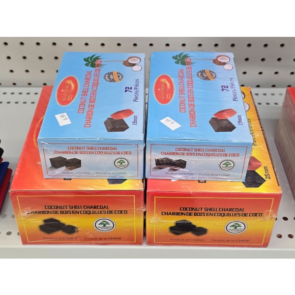 354 COCONUT SHELL CHARCOAL