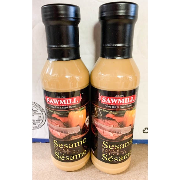 2 PRIME RIB STEAK HOUSE SAWMILL SESAME SAUCE 