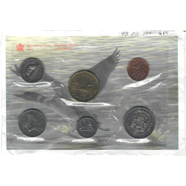 1993 CANADA MINT SEALED COIN SET