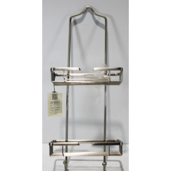 GATCO FINE SOLID BRASS BATHWARE SHOWER CADDY