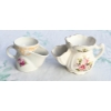 Image 1 : TWO VINT. POTTERY SHAVING MUGS