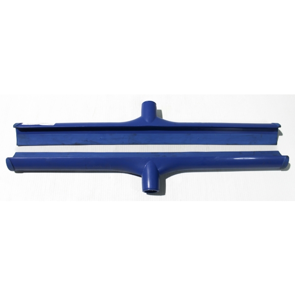 2 NEW CARLISLE BLUE RUBBER SINGLE BLADE SQUEEGEES - 24" 