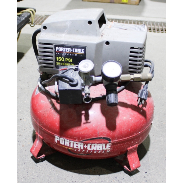 PORTER CABLE JET STREAM 150PSI 6 GALLON AIR COMPRESSOR