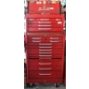 Image 1 : BEACH TOOL CHEST - TOP & BOTTOM W/ CONTENTS