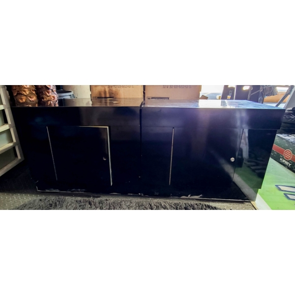 2 BLK CABINETS FOR RESTORATION