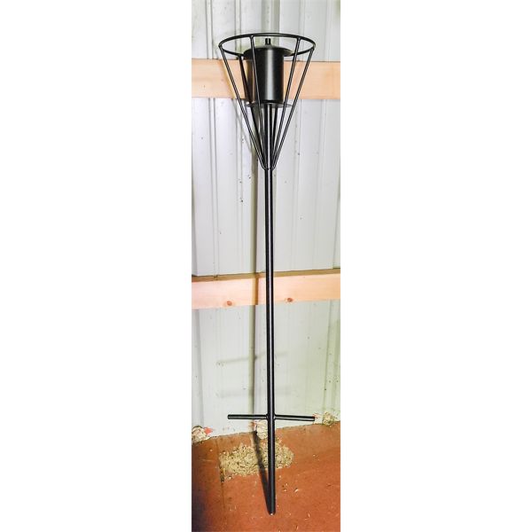 MEDIUM METAL FUEL & WICK LAWN TORCHES