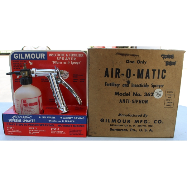 NEW GILMOUR INSECTICIDE / FERTILIZER SPRAYER
