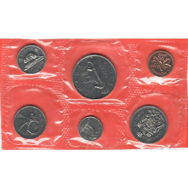 1975 PROOF CANADA MINT SEALED COIN SET