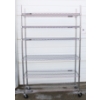 Image 1 : ROLLING INDUSTRIAL 6 TIER STORAGE RACK