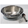 Image 1 : NEW KINDRED DROP IN OVAL PREP SINK W/ POP UP DRAIN