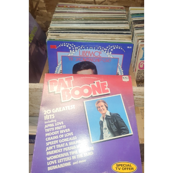 50+ VINTAGE ESTATE LP RECORDS PAT BOONE ETC.