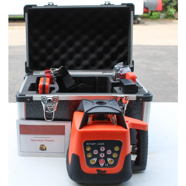 SELF LEVELING ROTARY LASER W/ TRIPOD & CASE