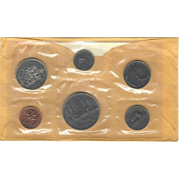 1979 CANADA PROOF MINT SEALED COIN SET