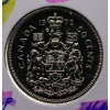 Image 1 : 1973 CANADA PROOF CAMEO 50 CENT COIN