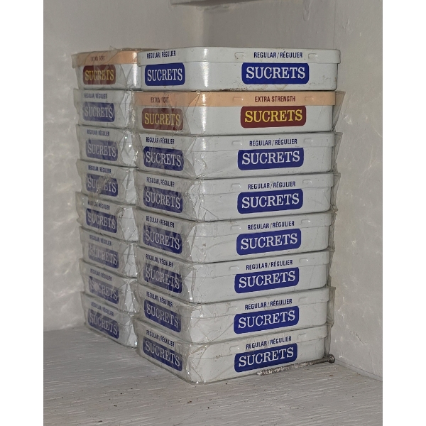 16 SUCRETS THROAT LOZENGES