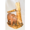 Image 1 : WOOD BEAR CARVING