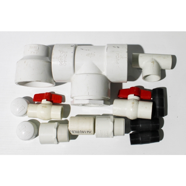 NEW PVC PIPE FITTINGS - 3" T - SPEARS 437-366 REDUCING BUSHING ETC.