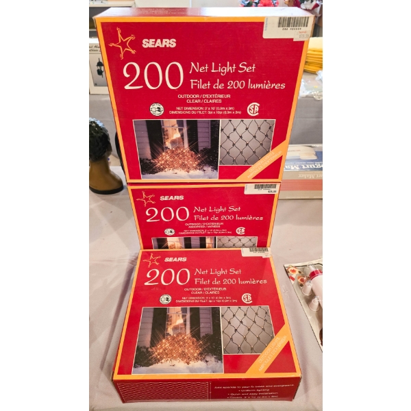 SEARS 200 NET CHRISTMAS LIGHT SET