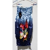 Image 2 : WOMEN'S T CASUAL BUTTERFLY TUBE DRESS SIZE L