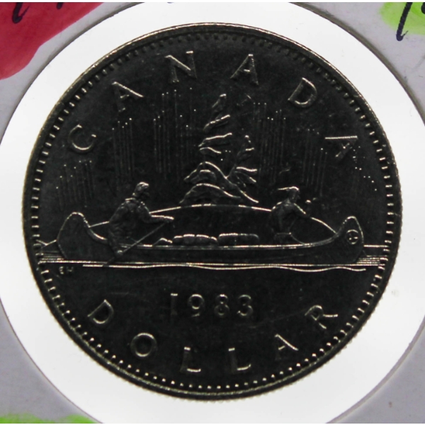1983 CANADIAN VOYAGEUR DOLLAR