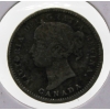 Image 2 : 1900 VICTORIAN CANADA SILVER 10 CENT COIN