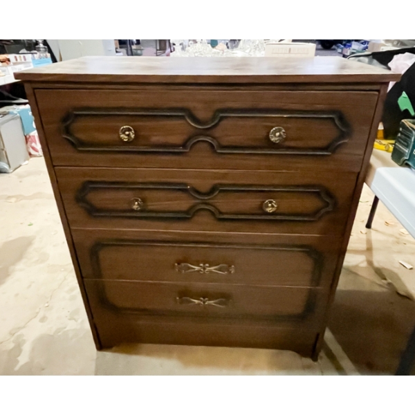 4 DRAWER DRESSER