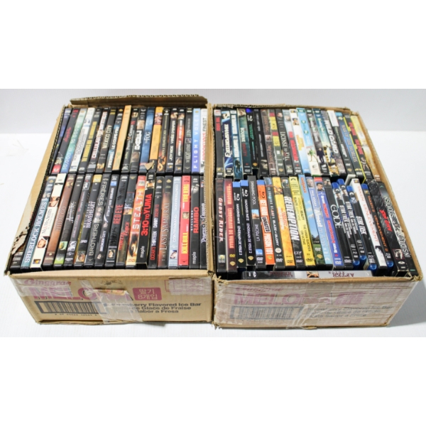 76 ASST. DVDS MOVIES & TV SERIES