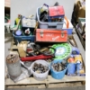 Image 1 : ESTATE PALLET OF TOOLS & HOUSEHOLD ITEMS