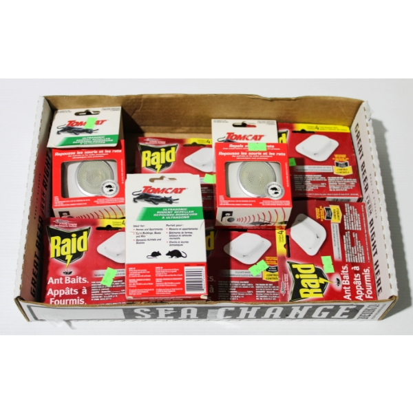 ANT BAIT & ULTRASONIC RODENT REPELLER MODEL RR