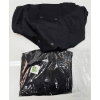 Image 2 : 2 BLACK CHEF WEAR JACKETS - SIZE MEDIUM