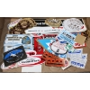 Image 1 : VINTAGE OILFIELD HARD HAT STICKERS ETC.