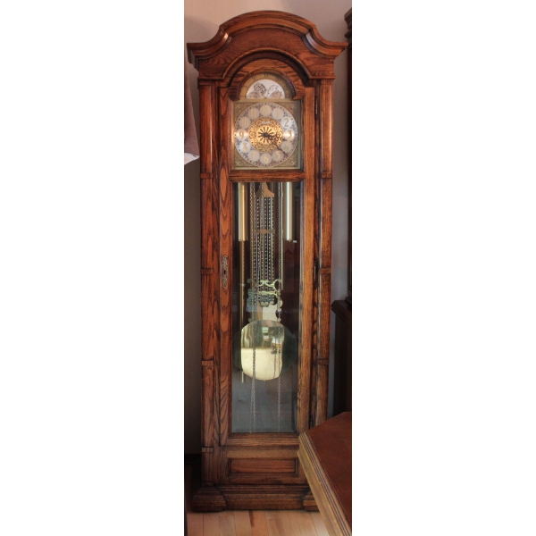 6'5" THOMAS MILLER GRANDFATHER CLOCK