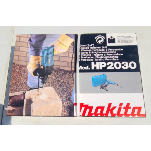 NEW MAKITA 2 SPEED HAMMER DRILL HP2030