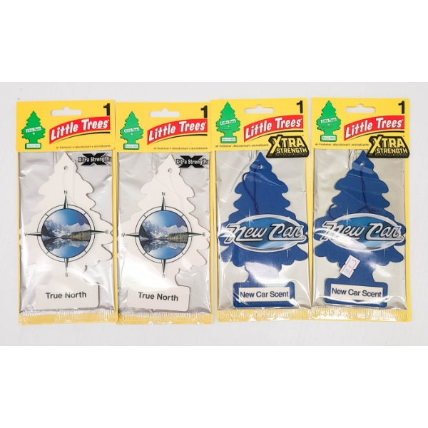 4 NEW LARGE TRUCK AIR FRESHENERS
