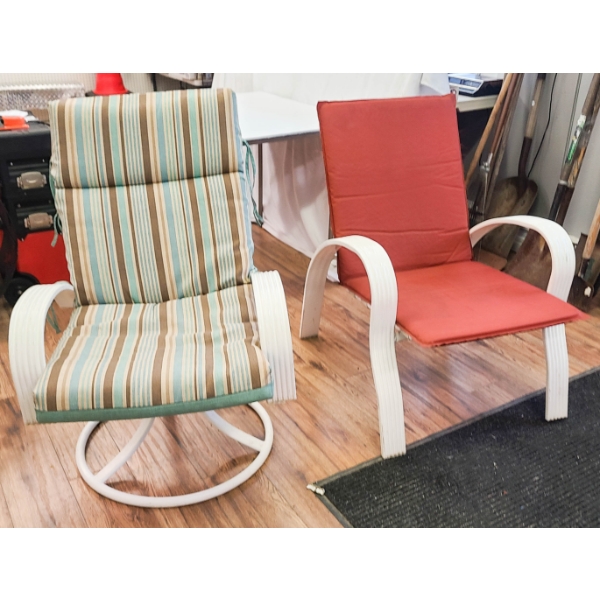 2 OUTDOOR / PATIO CHAIRS