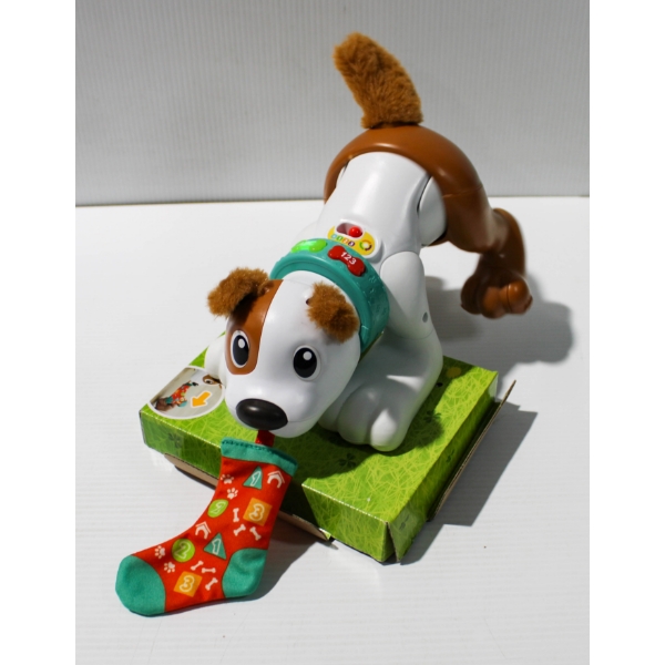 MATTEL FISHER PRICE 123 CRAWL WITH ME PUPPY - FRENCH VERSION